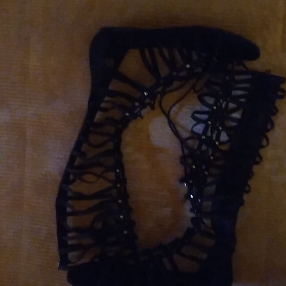 Black sandals